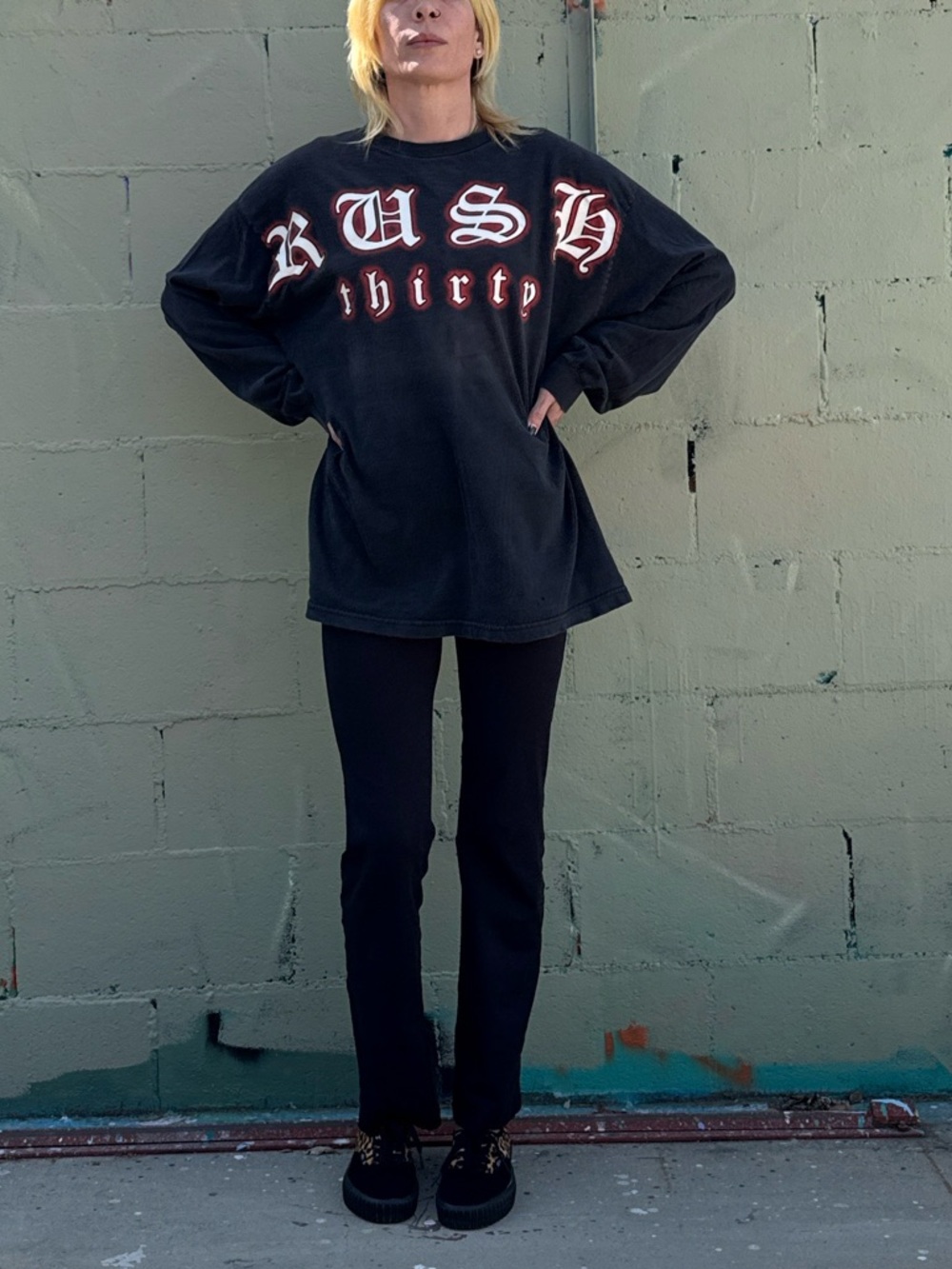 Rush band 2004 tour long sleeve